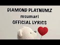 Diamond Platnumz Msumari Lyrics Official