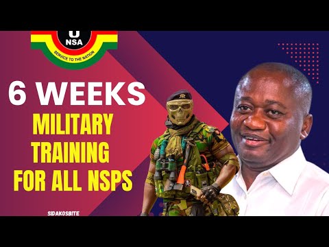 Military Training for Ghana’s🇬🇭 NSPs - The Date Will SH!OCK You🔥🔥