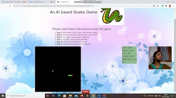 AI 🐍🐍SnakeGame Demo using Teachable Machine