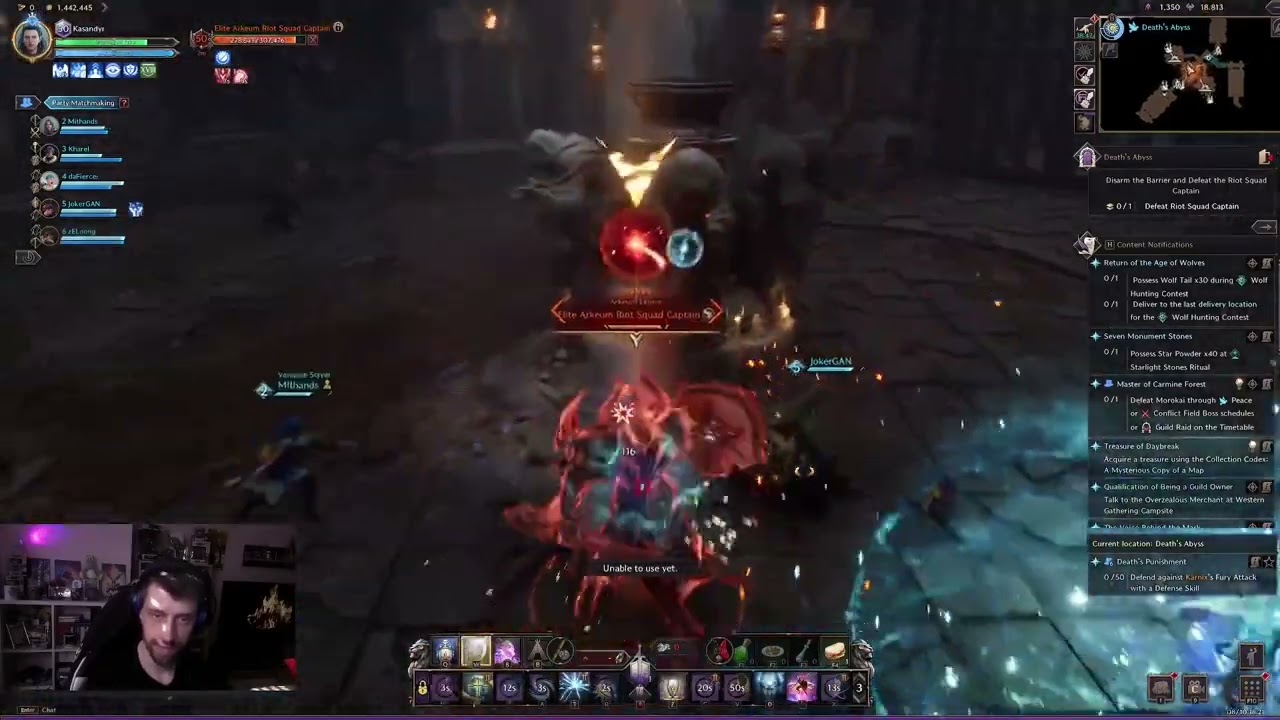 Build Tank espada/escudo + Varita y Gameplay Throne and Liberty