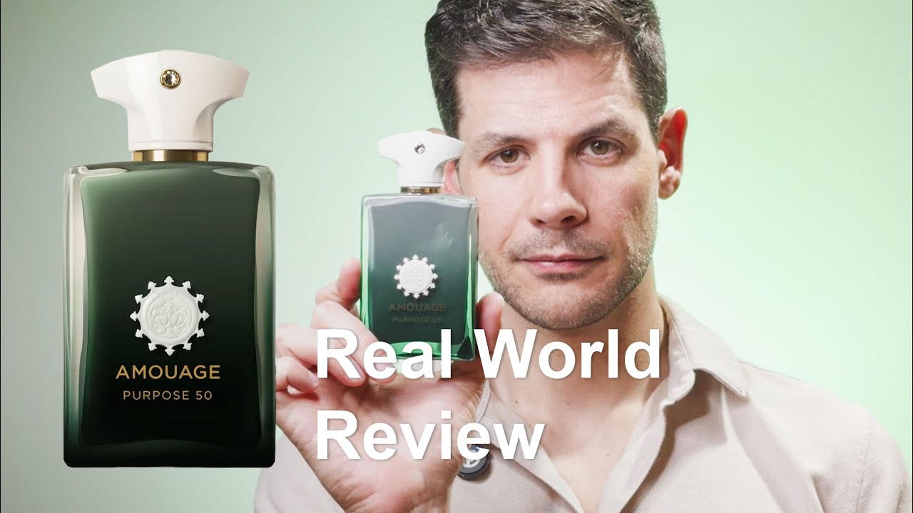 Amouage Purpose 50 - real world fragrance review - YouTube