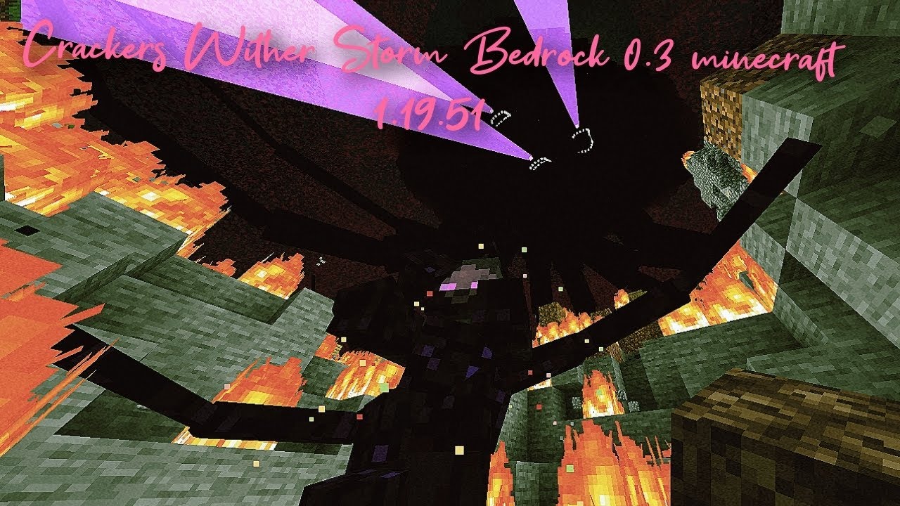 Crackers Wither Storm Mod Bedrock Edition 0.3 YouTube