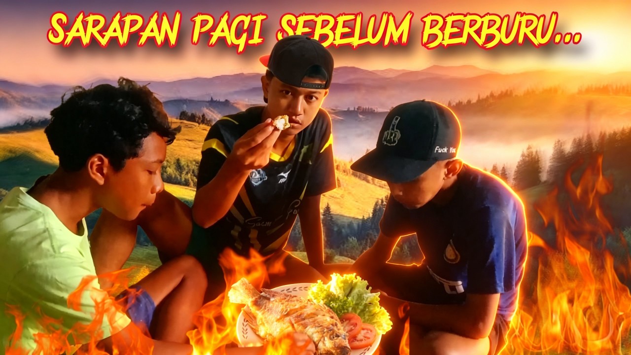 BUAT SARAPAN PAGI SEBELUM MEMASUKI BULAN RAMADHAN 