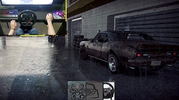 NEED FOR SPEED HEAT OLD CAR REBUILDING CHEVROLET CAMARO SS 67 (Steeringwheel  LogitechG29)Gameplay