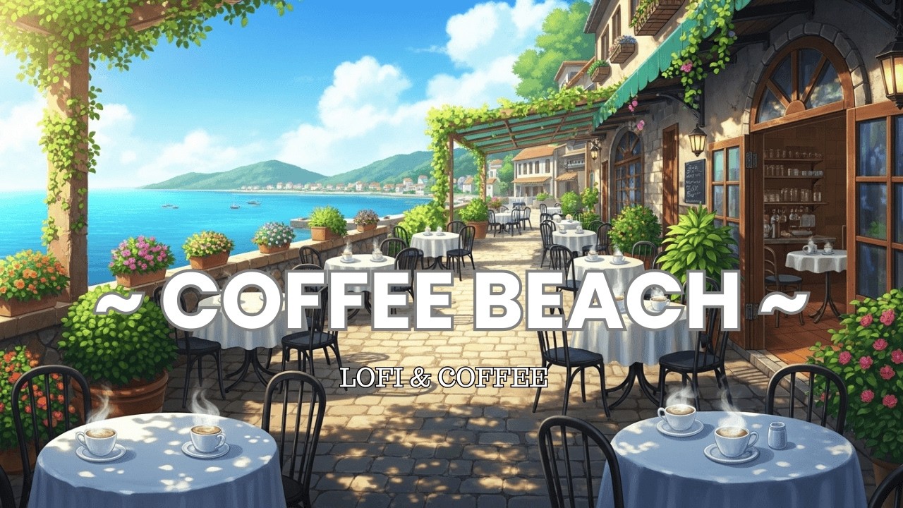 Deep Focus Coffee LoFi ☕ Ocean Study Beats for Work & Coding | 24/7