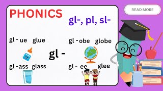 PHONICS I gl - , sl - , pl - Double-Letter Consonant Sounds I with Teacher Jake