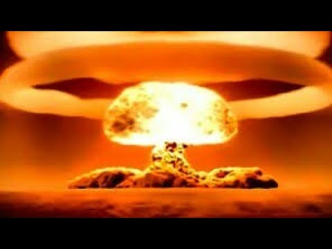 Ledakan bom nuklir slow motion