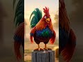 Rooster Sound for Kids 🐓 | Murga Morning Song | Learn Animal Sounds | Chamak TV #shorts #viral