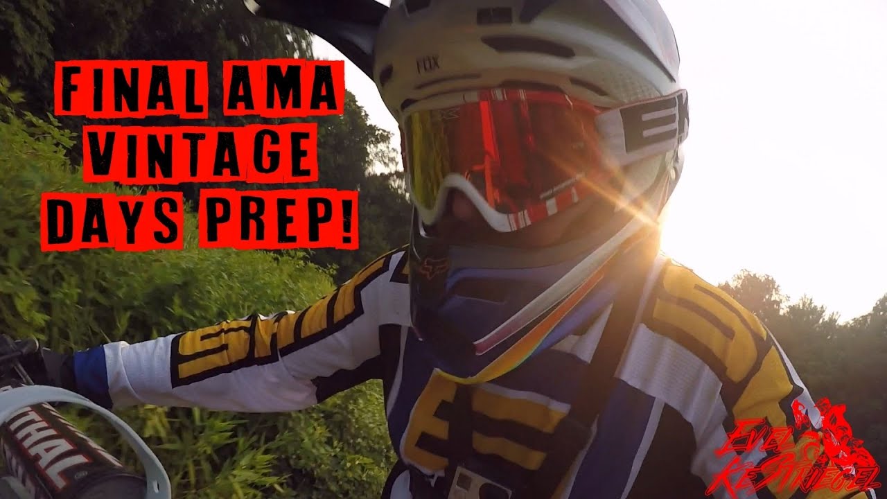 Final AMA Vintage Days Prep! YouTube
