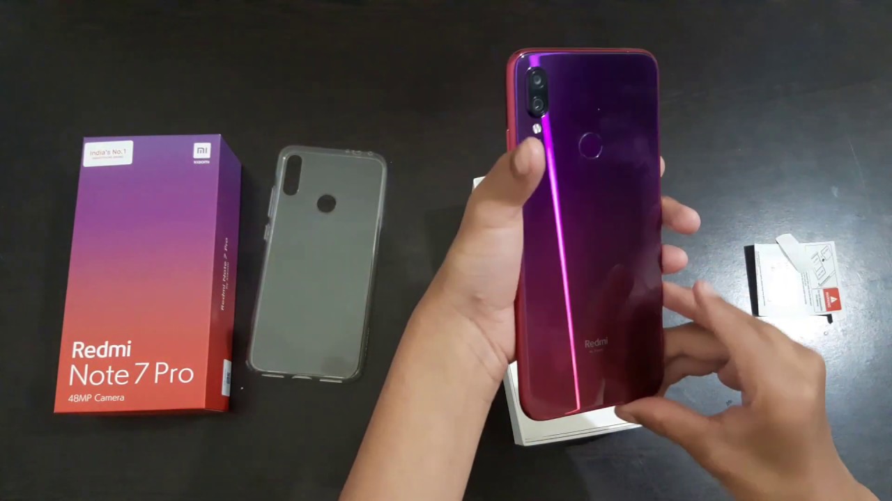 Redmi Note 7 Pro Unboxing and Overview with 48MP Camera | Unboxing