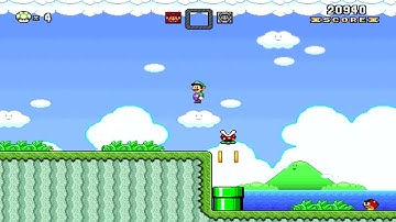 SMBX Another Dimension II Preview Lobby + Stage 1 + 2