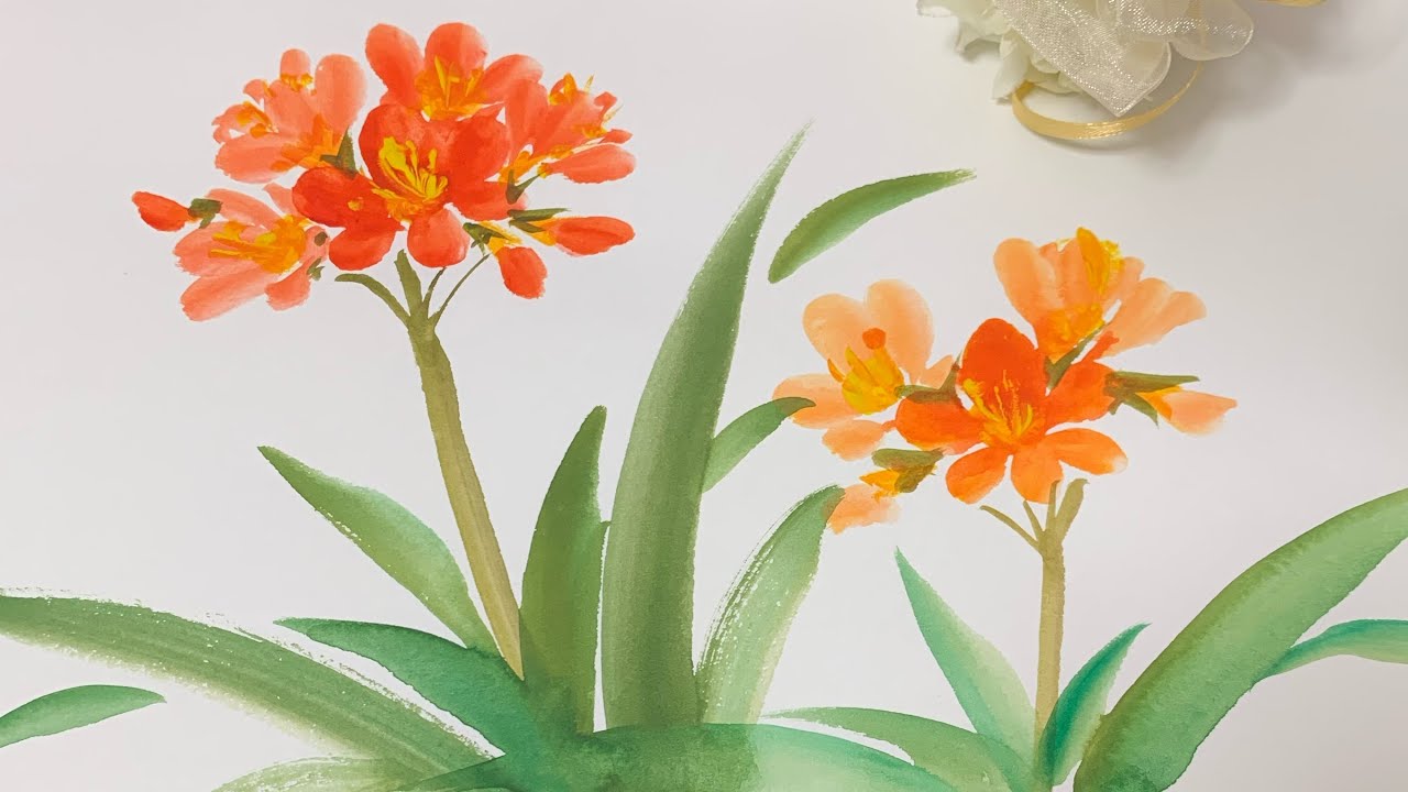 蘭の花 絵画潔子 蘭の花 絵画潔子 - メルカリ