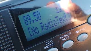 89.5 WNGU Dahlonega. GA with WMOT airplane scatter