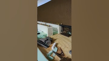 n scale 3D printed girder bridge