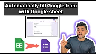 How to Create Pre-Filled Google Form Link Using Google Sheets | Step-by-Step Tutorial in Hindi 📝