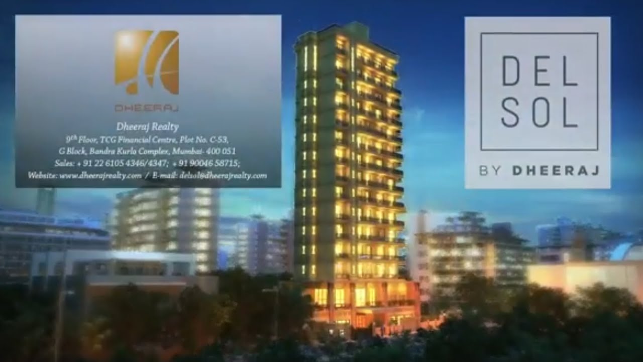 Delsol  Mumbai | 3d walkthrough | exterior & interior 3d rendering | real estate brochures