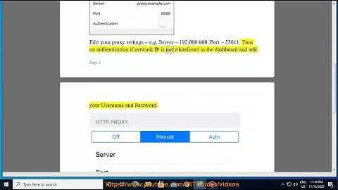 Set Up Proxy-N-VPN Private Proxies on iPhone/iPad