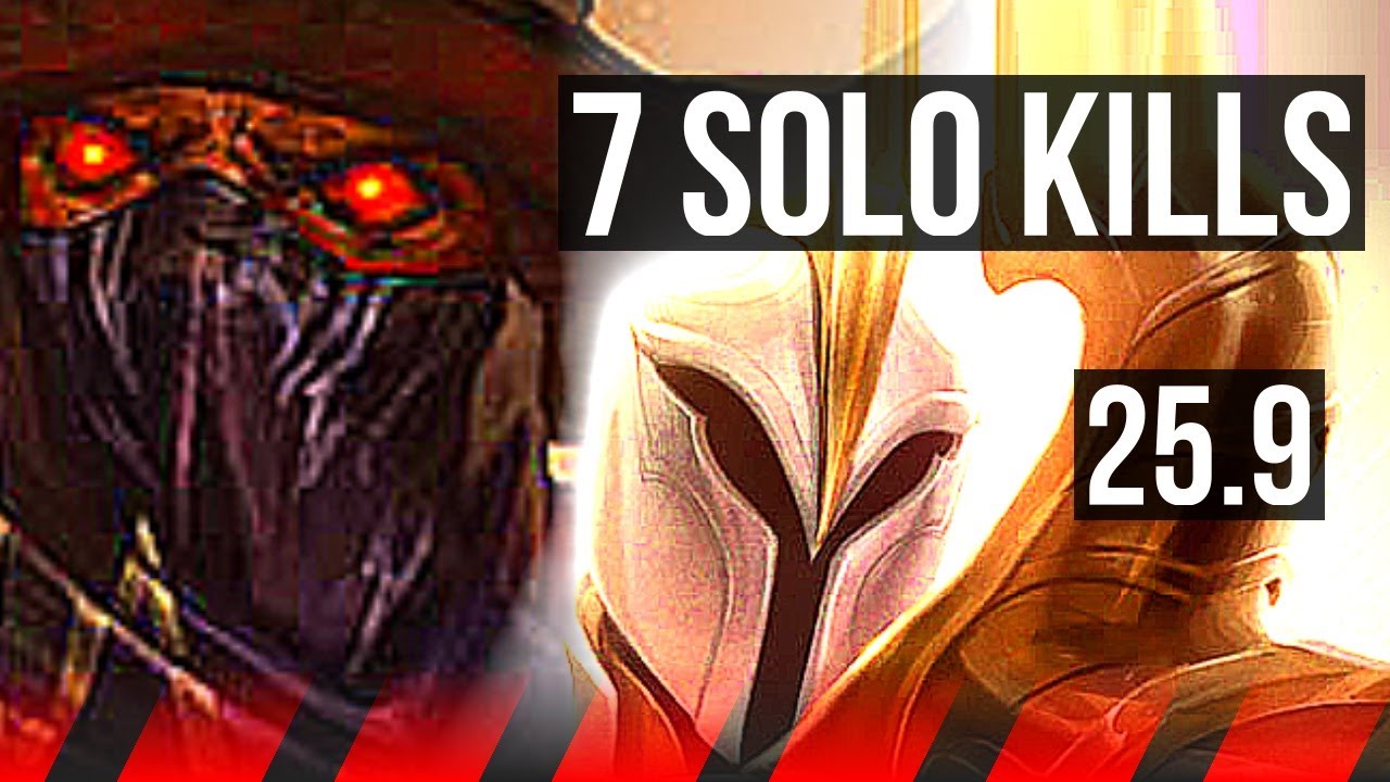 URGOT vs KAYLE (TOP) | 7 solo kills, 12/3/6, Godlike | EUW Diamond | 25.9