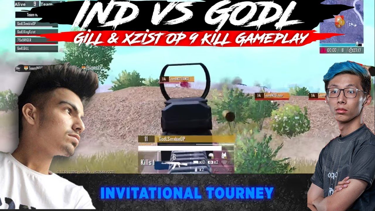 IND vs GodL | Gill & Xzist 9 Kills Domination | Smokie Op Show