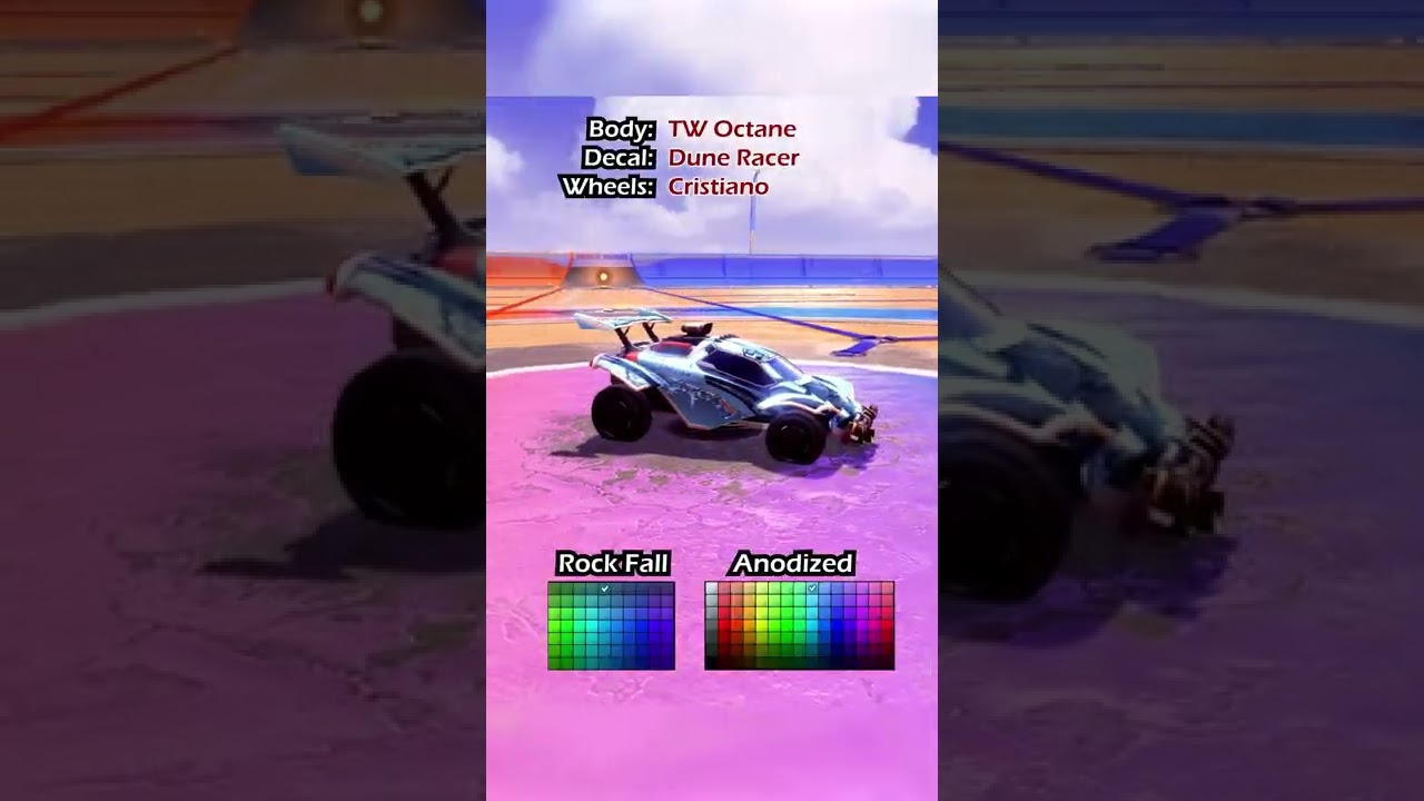 Rocket League Octane Design 
