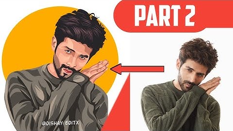Vector art tutorial ( infinite design ) kartik Aryan/  part 2