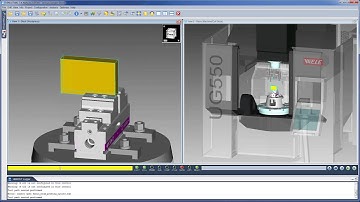 Docking method in VERICUT CNC simulation software