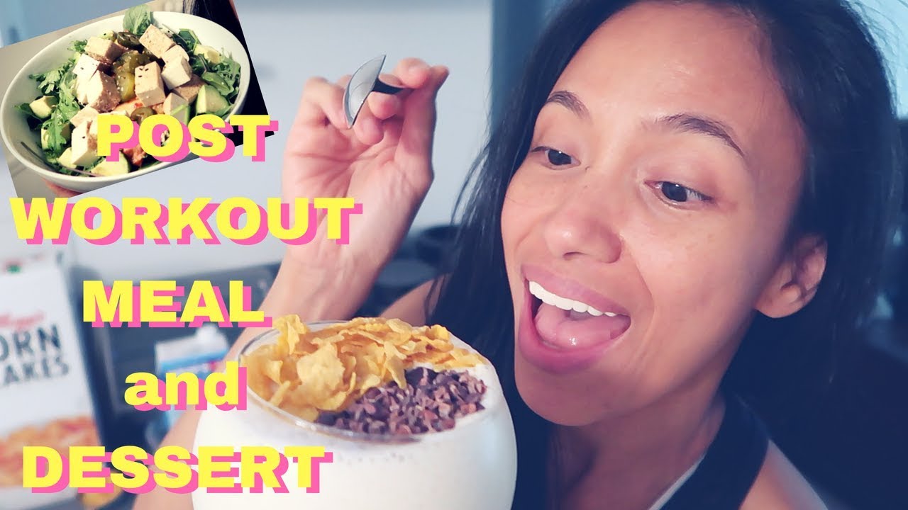Post Workout Meal and Dessert VLOG 105 YouTube
