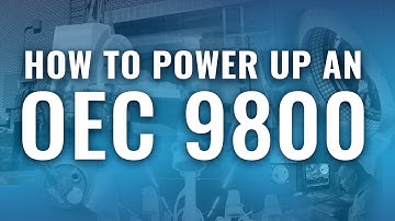 How to Power Up an OEC 9800 C-Arm