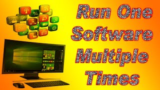 How To Use Same Program Multiple Times | Run One Software Twice | Play One Program Many Times screenshot 2