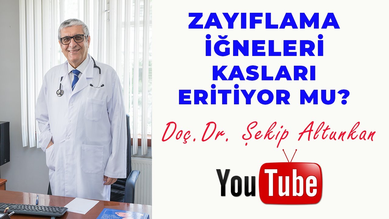 Zayıflama İğneleri Kasları Eritiyor mu?  / Doç.Dr. Şekip Altunkan / 81.Bölüm /4K