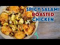 🏆 Spicy Salami Sauce Roasted Chicken Thighs Recipe - Glen & Friends Cooking