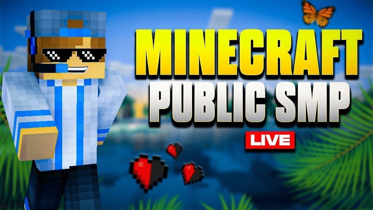 24/7 Minecraft Public Survival Smp Live | Public Server | Java + Pe # ...