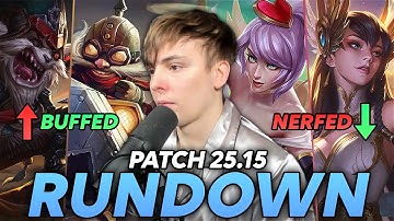 LS | LoL Patch 25.15 Rundown - CHANGES TO REK