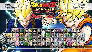 New DBZ TTT Mod Dragon Ball Raging Blast 2 Sparking ISO PPSSPP Android