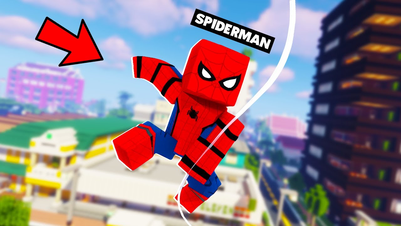 Stealing Most Powerful SPIDER MAN Suit In Minecraft - YouTube