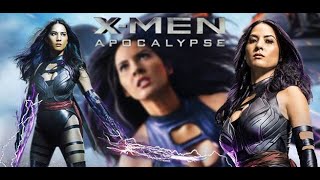 X Men Apocalypse Psylocke  All Scenes Powers