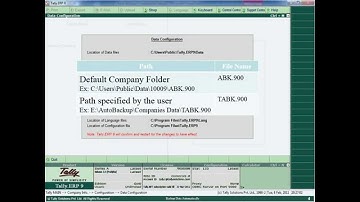 How to Take Autobackup in Tally ERP9