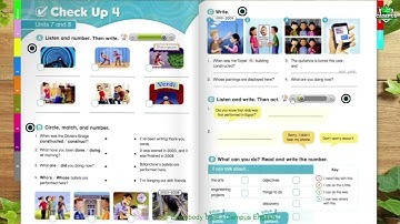 Everybody Up 6 - Check up 4 - Units 7 and 8