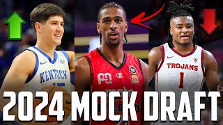 2024 NBA Mock Draft 3.0: Top Prospects Are Getting EXPOSED...
