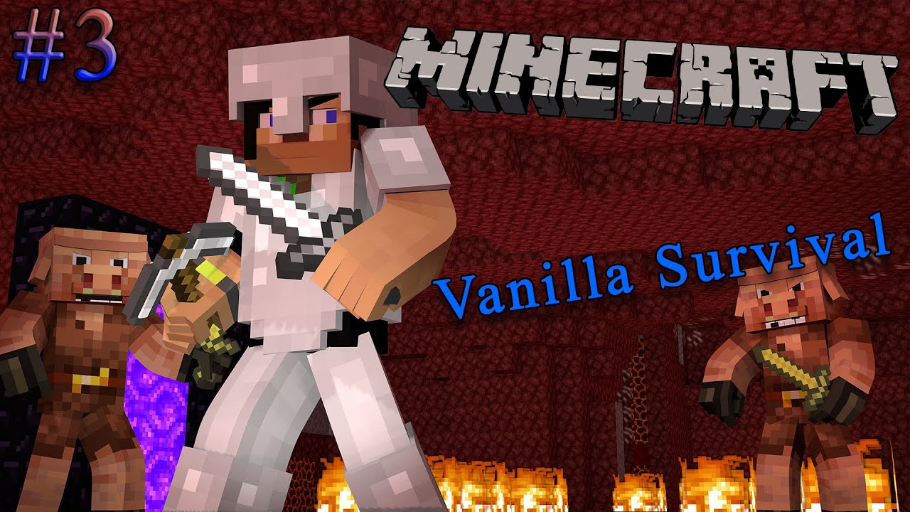 Minecraft: Nether Survival Let's Play - Episode 3 - YouTube