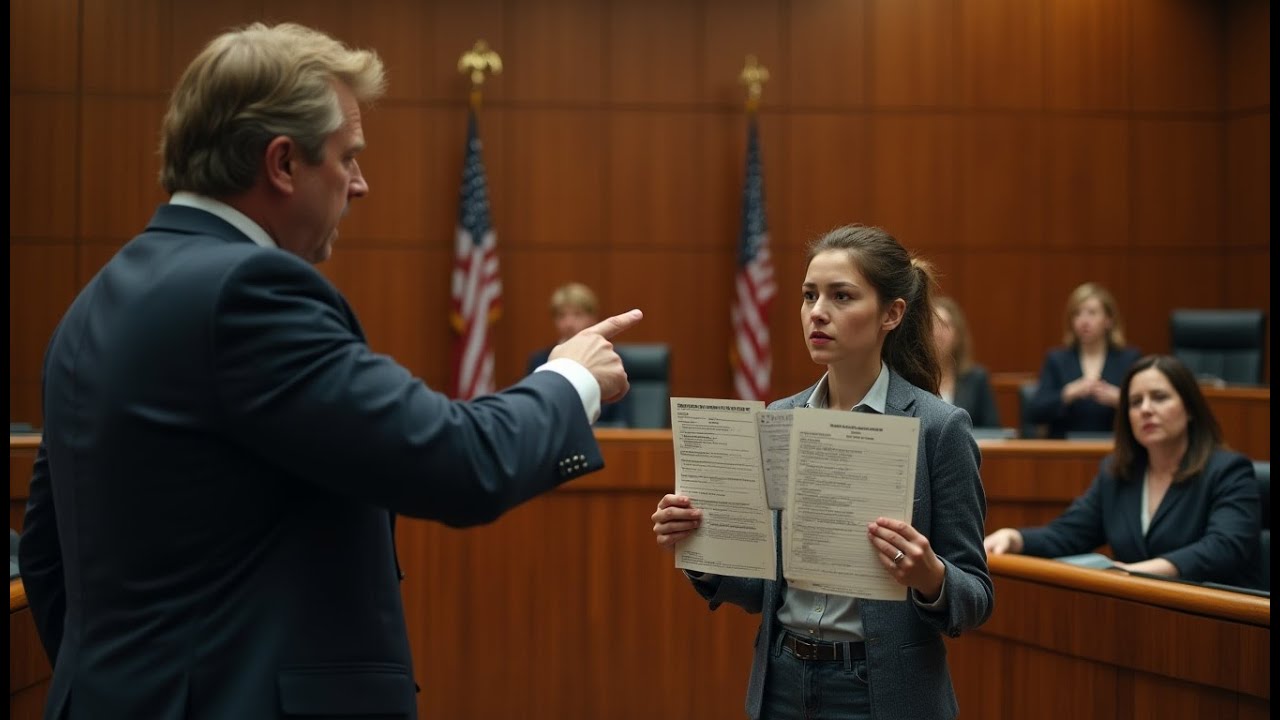 Ein reicher Unternehmer will eine Verkäuferin verklagen – sie entlarvt seinen Betrug vor Gericht