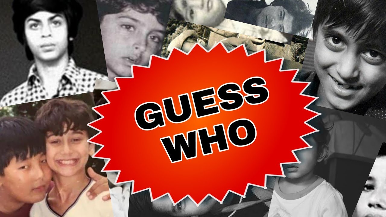 GUESS WHICH BOLLYWOOD ACTOR? | Childhood and Now | 2020 - YouTube