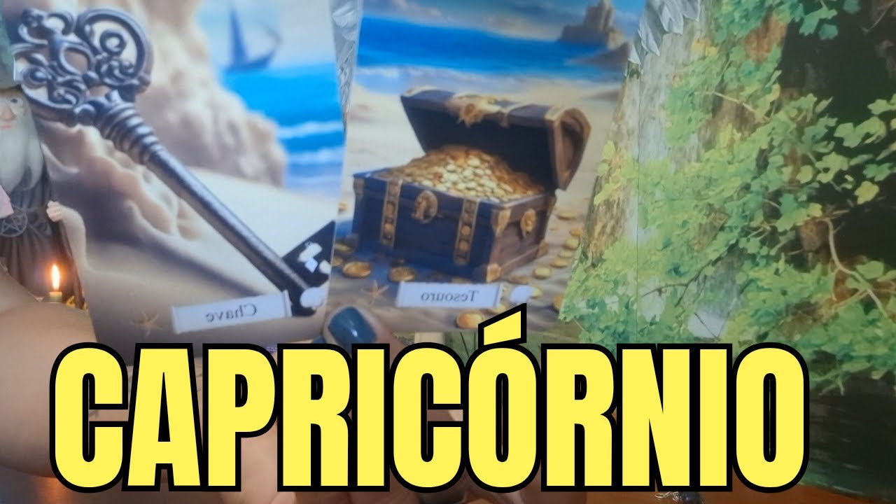 CAPRICÓRNIO 🔑MEU DEUS!🌟 SENTA,RESPIRA E PREPARE O CORAÇÃO!💰