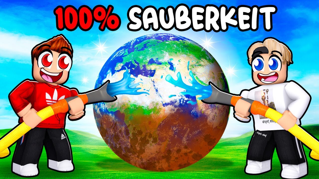 ALLES PUTZEN und 100% SAUBERKEIT ERREICHEN?! (Roblox)