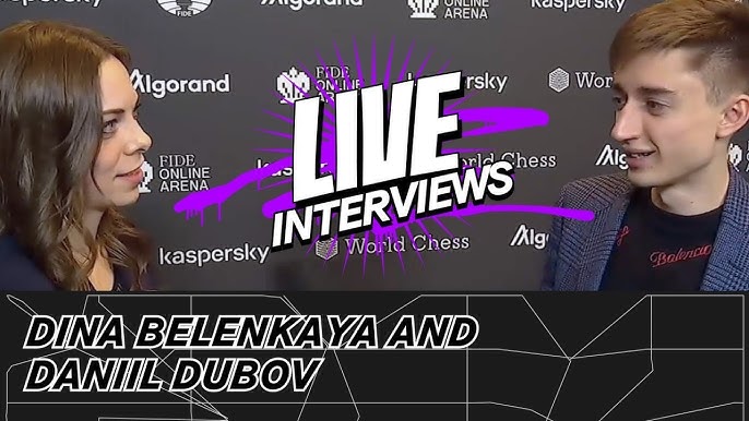 Tiktok recap of interview with Daniil Dubov #chess #worldchess #daniil