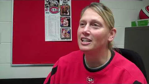 SCSU Women's Basketball Coach Lori Fish talks abou...