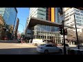 24 [4K] Concordia University Downtown Campus # Walking Tour during Curfew # Montreal, Canada