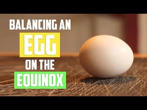 Can you really balance an egg on the equinox?