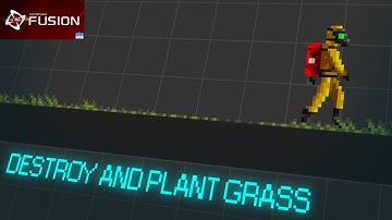 Tutorial DESTROY AND PLANT GRASS Clickteam Fusion 2.5