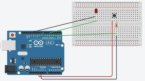 3. Tutorial pembacaan push button dan menyalakan led menggunakan push button